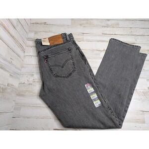 Levi's Premium 511 Slim Fit Jeans Men's Size 33x32 Gray Faded Black Stretch